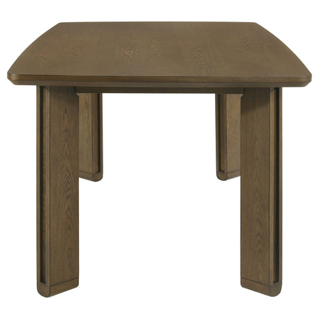 Ottowa Brown 7-Piece Rectangular Wood Dining Room Set by Coaster at Eve Furniture