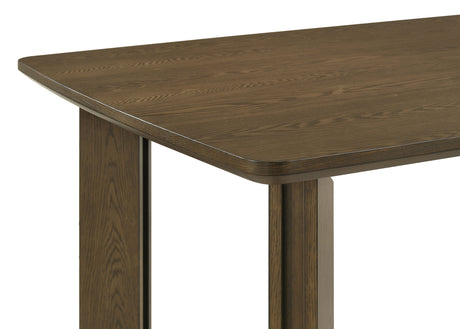 Ottowa Brown 7-Piece Rectangular Wood Dining Room Set by Coaster at Eve Furniture