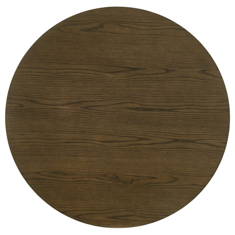 Ottowa Brown Round Wood Counter Height Dining Room Set by Coaster at Eve Furniture