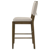 Ottowa Brown Upholstered Counter Height Side Chair, Set of 2 by Coaster at Eve Furniture