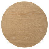 Ottowa Light Oak 2-Piece Round Wood Coffee Table Set by Coaster at Eve Furniture