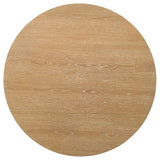 Ottowa Light Oak 36-inch Round Wood Cocktail Coffee Table by Coaster at Eve Furniture