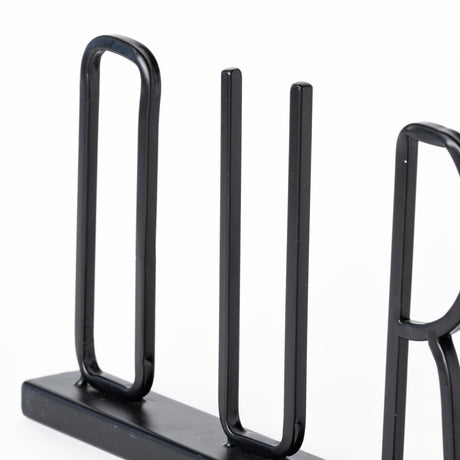 Our Nest Black Metal Sign by Mercana at Eve Furniture