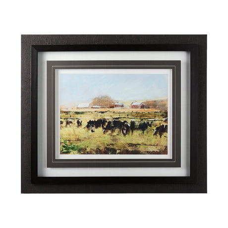 Out to Pasture II by Ethan Harper a Framed Art Print Matted under Glass by Mercana at Eve Furniture