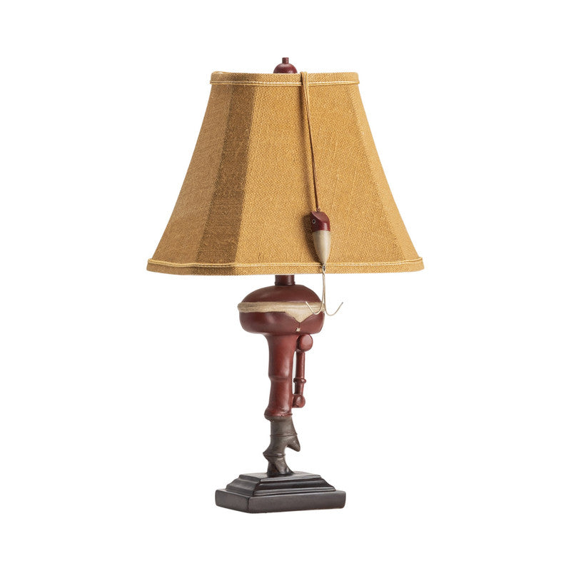 Outboard Red Table Lamp (Set of 2) by Crestview at Eve Furniture