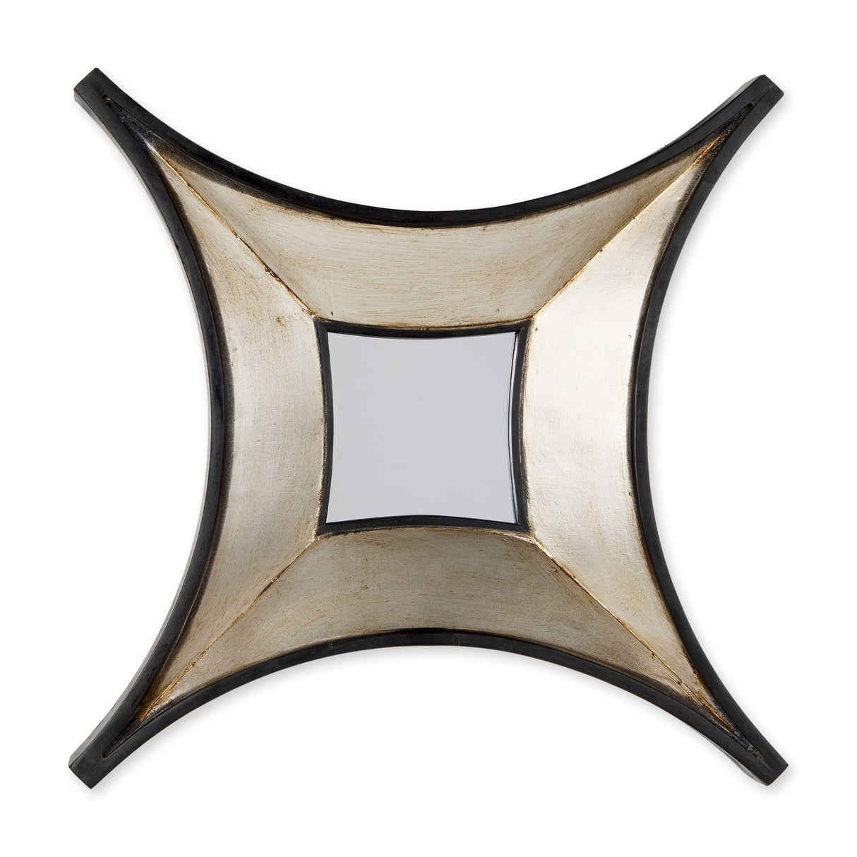 Ovallas Star Champagne Wood Frame Mirror by Mercana at Eve Furniture