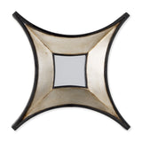 Ovallas Star Champagne Wood Frame Mirror by Mercana at Eve Furniture