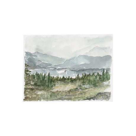 Overcast Reservoir II by Ethan Harper a Hand Embellished Textured Canvas by Mercana at Eve Furniture