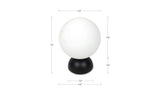 Ovi Table Lamp Black by Moe's Home at Eve Furniture