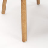 Owen Dining Chair W/ Medium Brown Wood and Beige Fabric, Set of 2 by Mercana at Eve Furniture