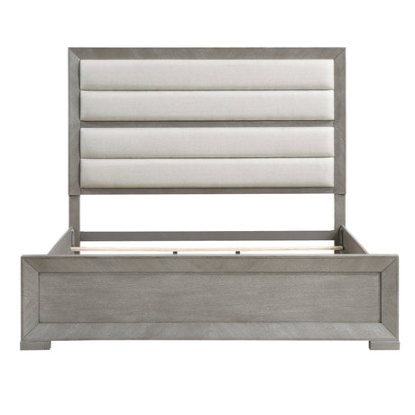 Owen Gray Eastern King Bed by Homelegance at Eve Furniture