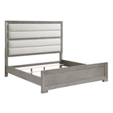 Owen Gray Eastern King Bed by Homelegance at Eve Furniture