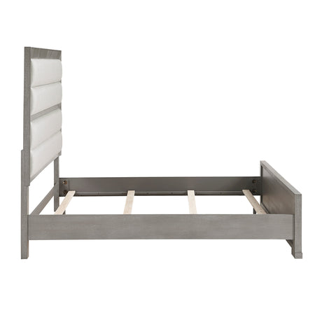 Owen Gray Eastern King Bed by Homelegance at Eve Furniture