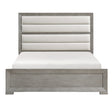 Owen Gray Eastern King Bed by Homelegance at Eve Furniture