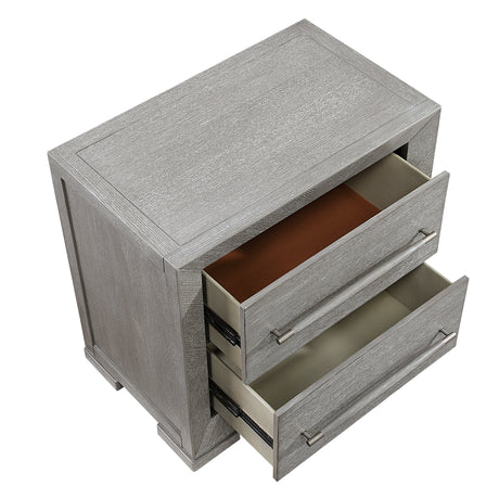 Owen Gray Panel Bedroom Set by Homelegance at Eve Furniture