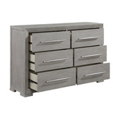 Owen Gray Panel Bedroom Set by Homelegance at Eve Furniture