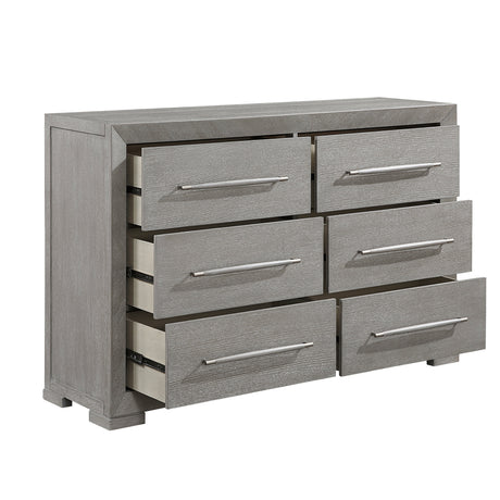 Owen Gray Panel Bedroom Set by Homelegance at Eve Furniture