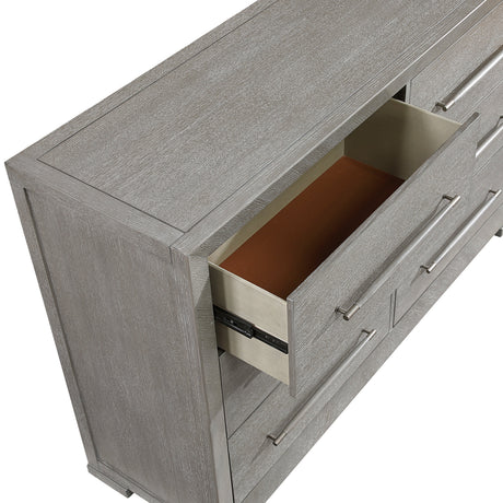 Owen Gray Panel Bedroom Set by Homelegance at Eve Furniture