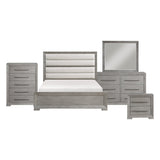Owen Gray Panel Bedroom Set by Homelegance at Eve Furniture