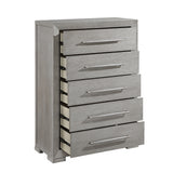 Owen Gray Panel Bedroom Set by Homelegance at Eve Furniture