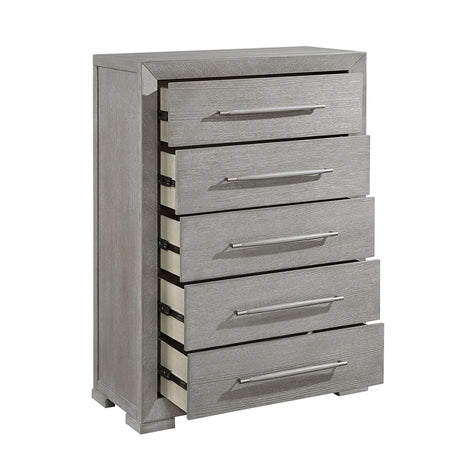 Owen Gray Panel Bedroom Set by Homelegance at Eve Furniture