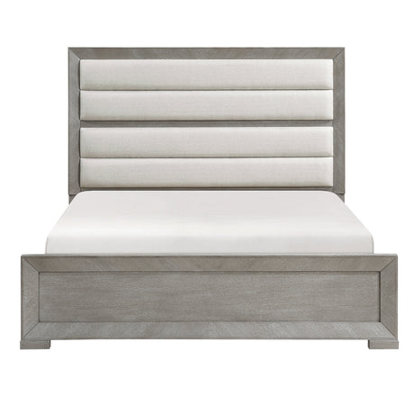 Owen Gray Queen Bed by Homelegance at Eve Furniture
