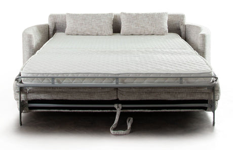 Owen Oat Fabric Sleeper Sofa by Diamond Sofa at Eve Furniture
