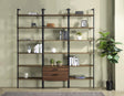 Owens Walnut 3-piece 96-inch Wall Mounted Bookshelf Set by Coaster at Eve Furniture