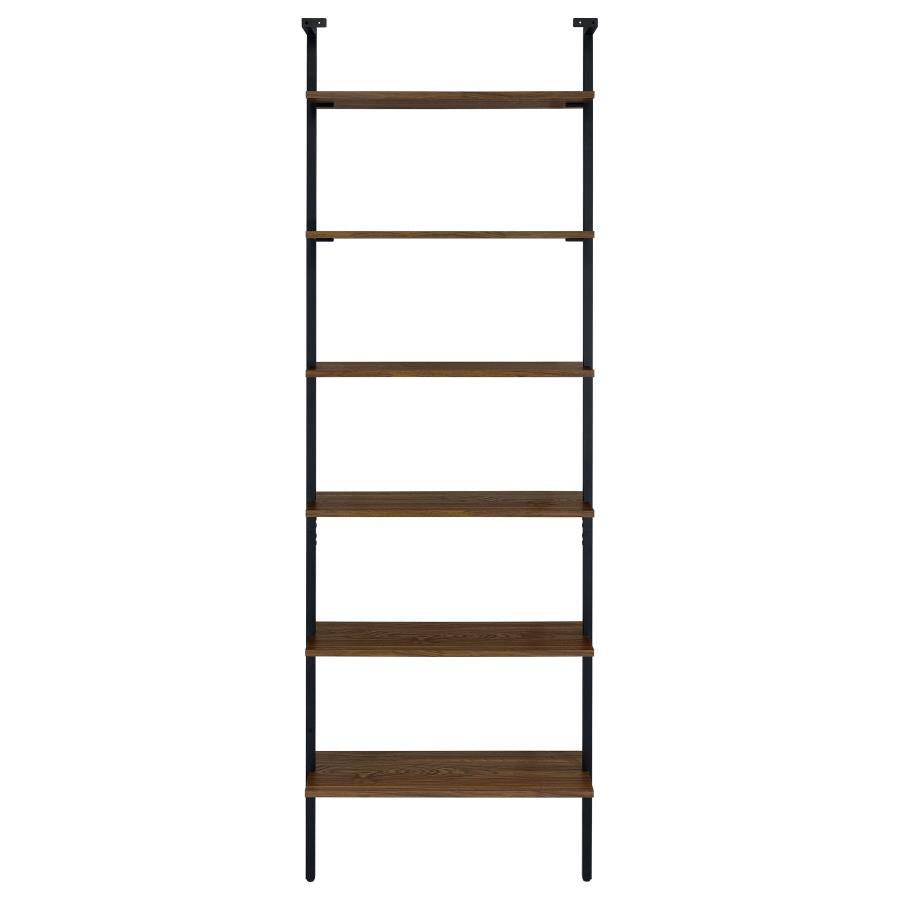 Owens Walnut 3-piece 96-inch Wall Mounted Bookshelf Set by Coaster at Eve Furniture