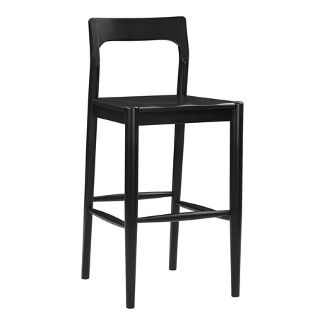 Owing Black Barstool by MOES at Eve Furniture