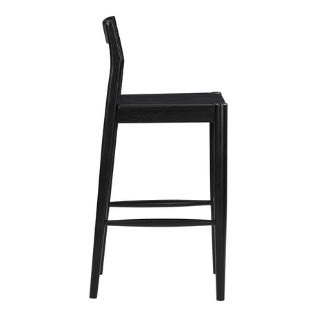 Owing Black Barstool by MOES at Eve Furniture