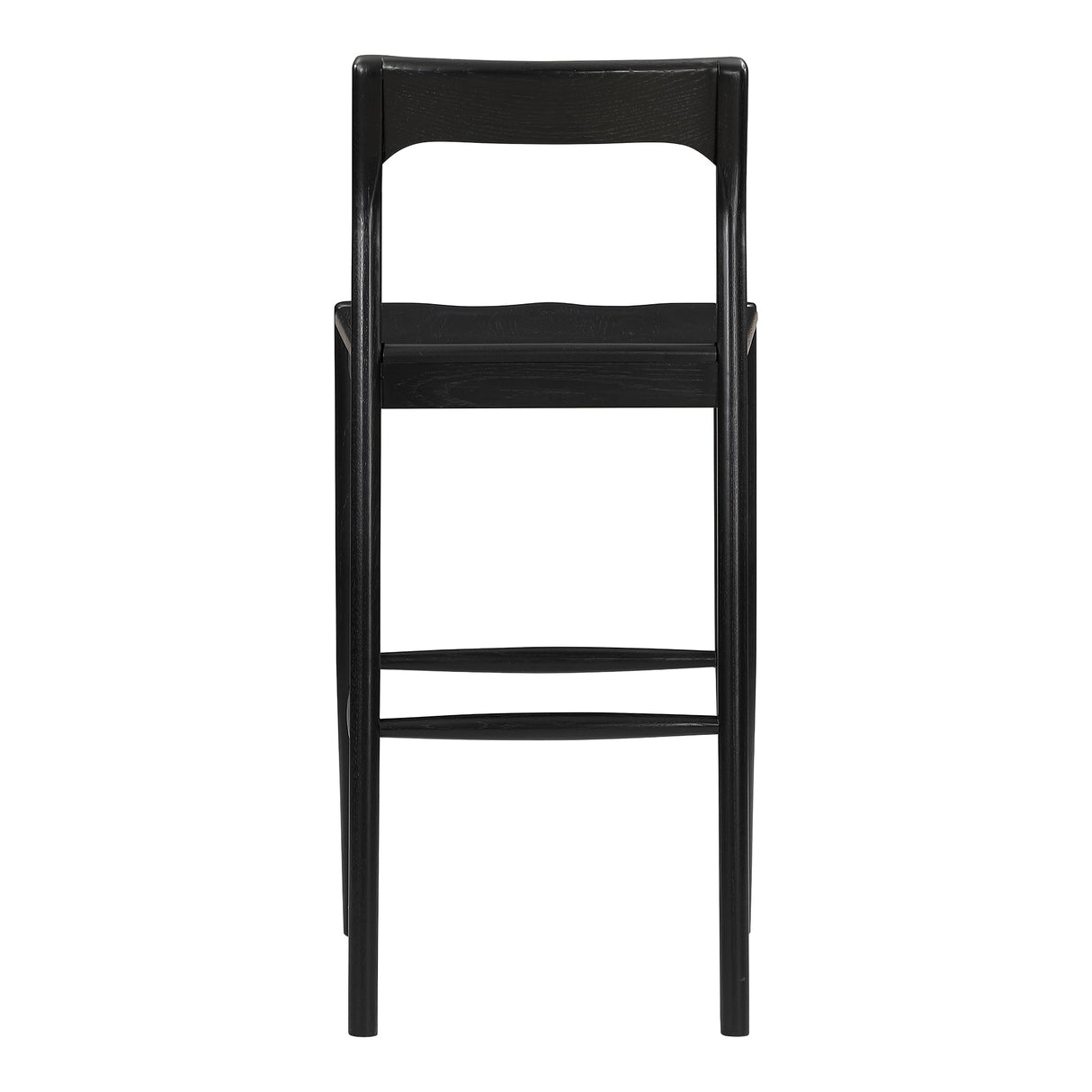 Owing Black Barstool by Moe's Home at Eve Furniture