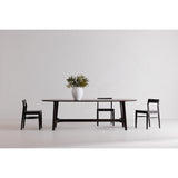 Owing Dining Chair Black (Set of 2) by MOES at Eve Furniture