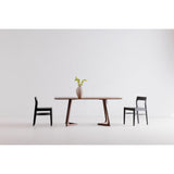 Owing Dining Chair Black (Set of 2) by MOES at Eve Furniture