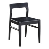 Owing Dining Chair Black (Set of 2) by MOES at Eve Furniture