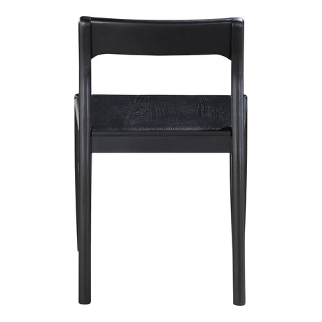 Owing Dining Chair Black (Set of 2) by MOES at Eve Furniture