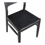 Owing Dining Chair Black (Set of 2) by MOES at Eve Furniture