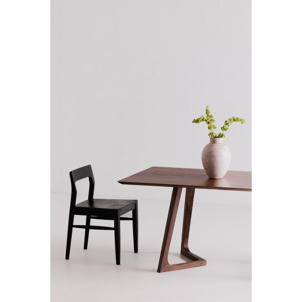 Owing Dining Chair Black (Set of 2) by MOES at Eve Furniture