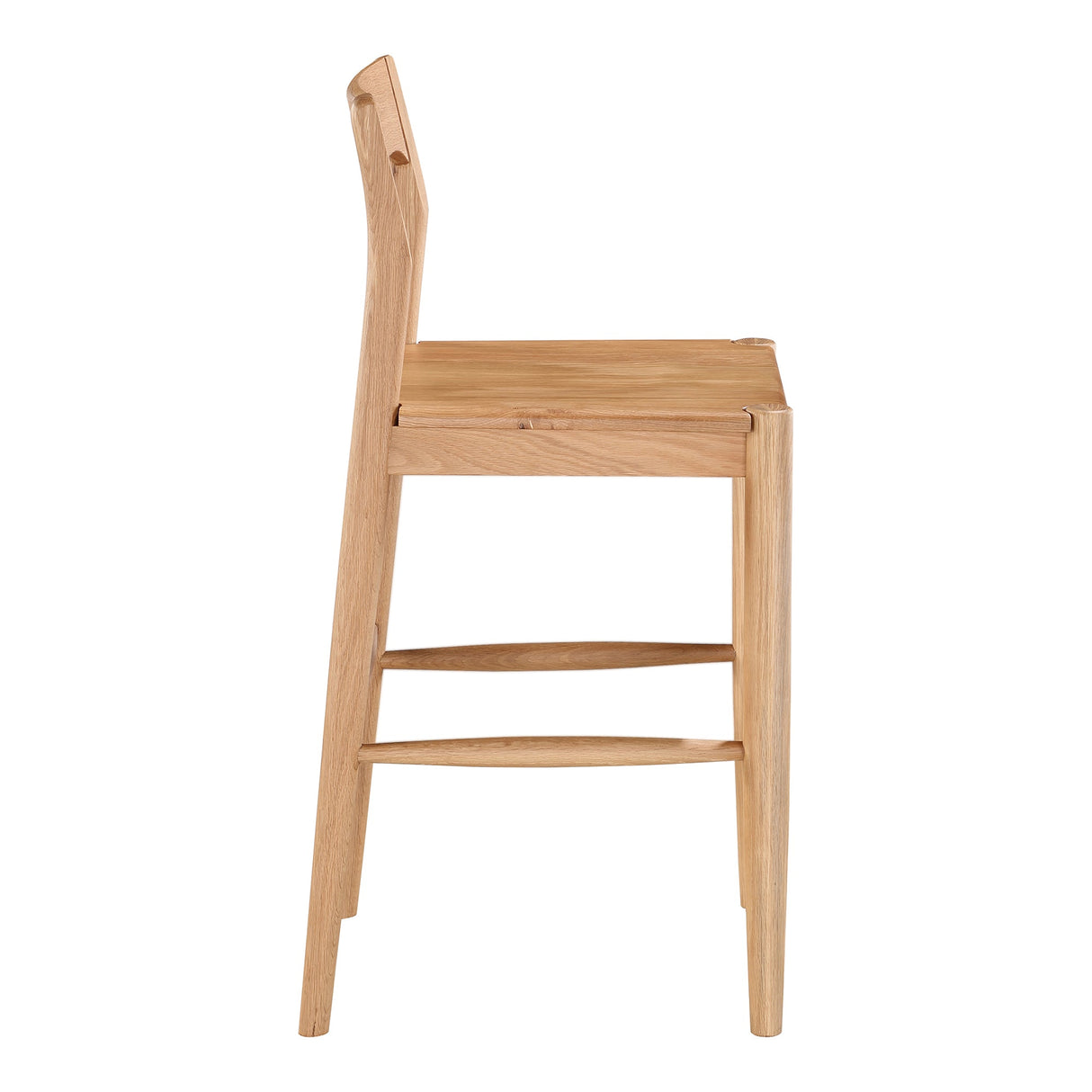 Owing Natural Oak Counter Stool by MOES at Eve Furniture