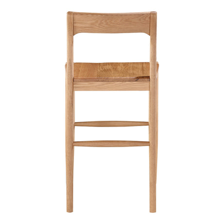 Owing Natural Oak Counter Stool by MOES at Eve Furniture