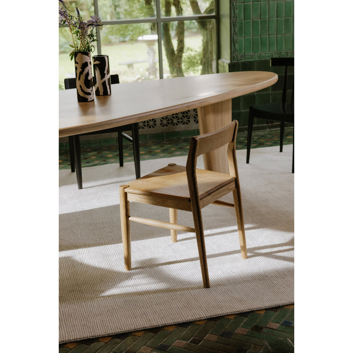 Owing Natural Oak Dining Chair (Set of 2) by MOES at Eve Furniture