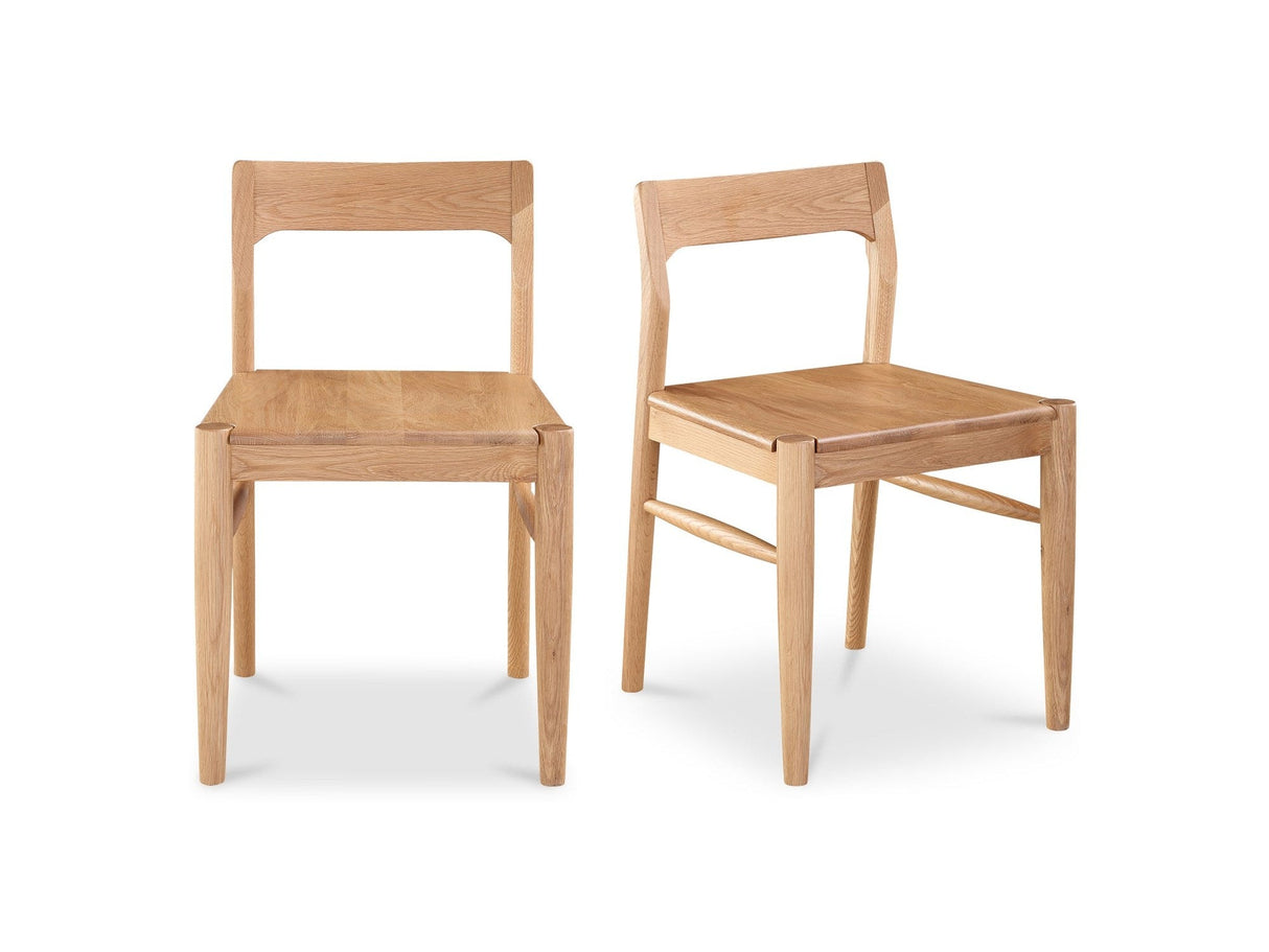 Owing Natural Oak Dining Chair (Set of 2) by MOES at Eve Furniture