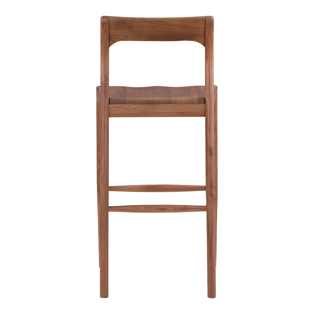 Owing Walnut Brown Barstool by MOES at Eve Furniture
