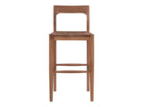 Owing Walnut Brown Barstool by MOES at Eve Furniture