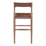 Owing Walnut Brown Counter Stool by MOES at Eve Furniture