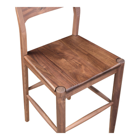 Owing Walnut Brown Counter Stool by MOES at Eve Furniture