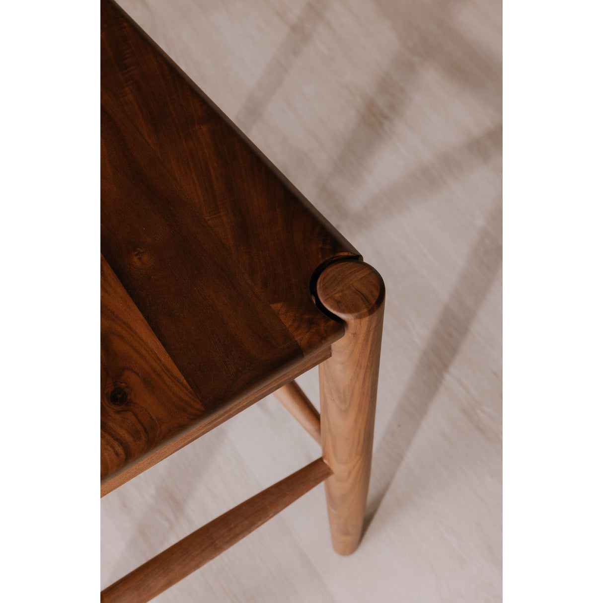 Owing Walnut Brown Counter Stool by MOES at Eve Furniture
