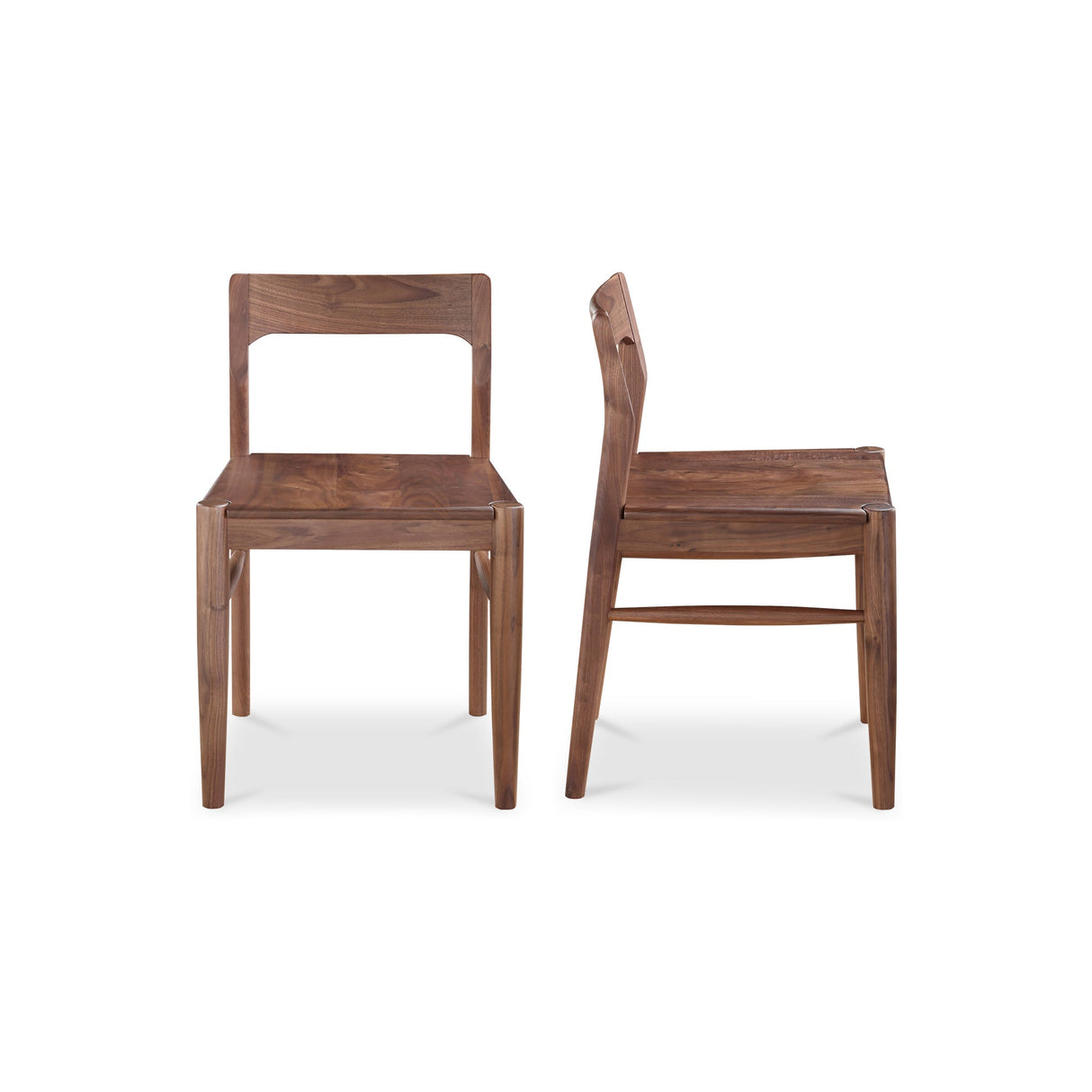 Owing Walnut Brown Dining Chair (Set of 2) by MOES at Eve Furniture