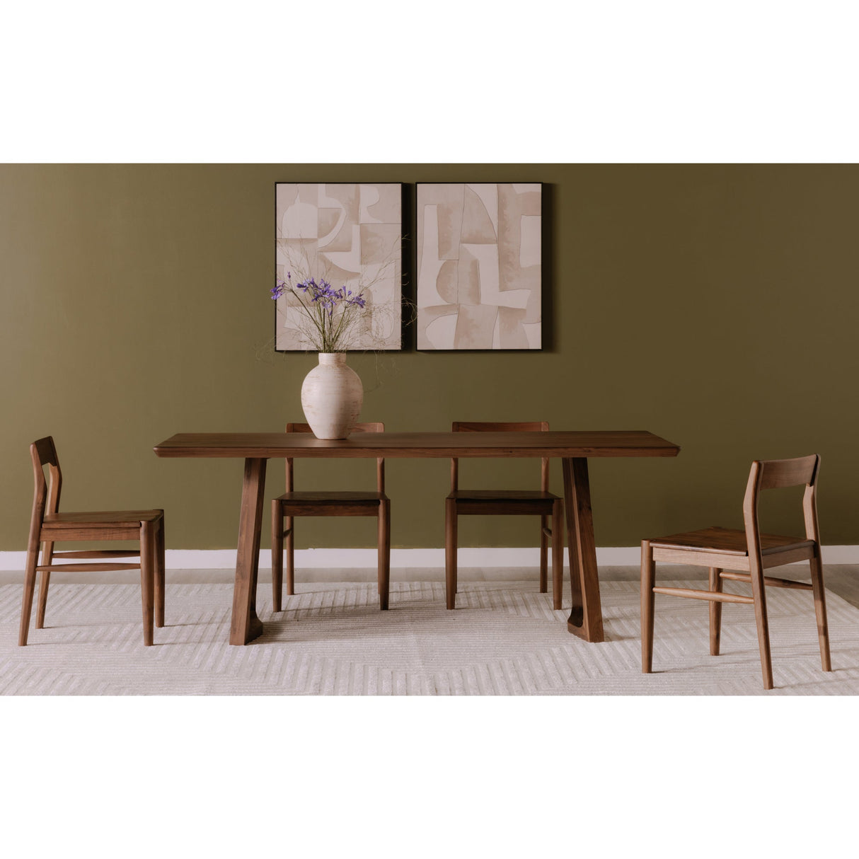 Owing Walnut Brown Dining Chair (Set of 2) by MOES at Eve Furniture