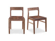 Owing Walnut Brown Dining Chair (Set of 2)